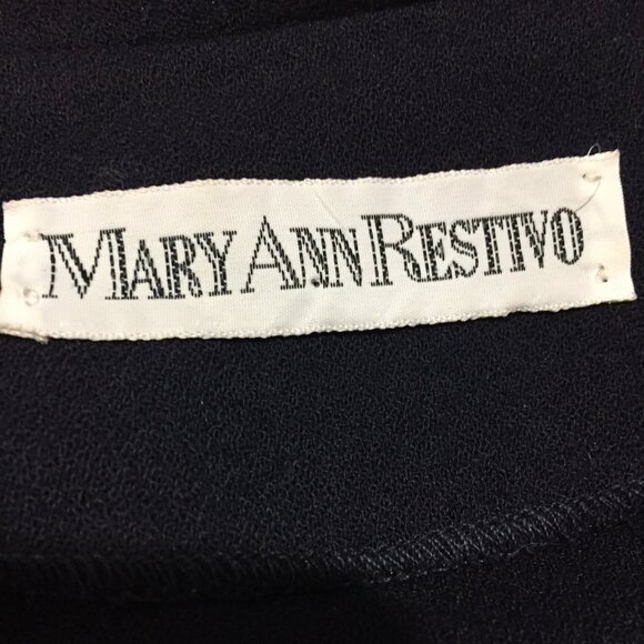 VINTAGE MARY ANN RESTIVO WOOL DOUBLE BREAST JUMPSUITS SIZE 6 - Picture 11 of 11